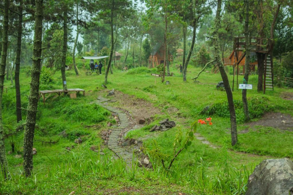 Hotel Papandayan Camping Ground Cileuleuy Exteriér fotografie